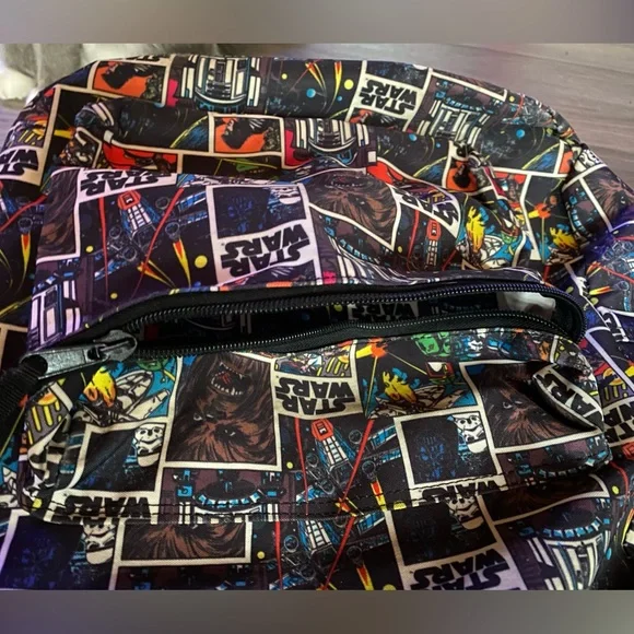 Star Wars Kids Backpack - Black and Multicolor - Picture 4 of 5